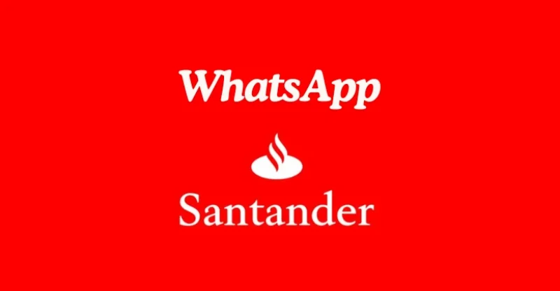 WhatsApp do Santander